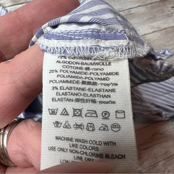 Free People March to the Beat off-shoulder striped top - Picture 6 of 7